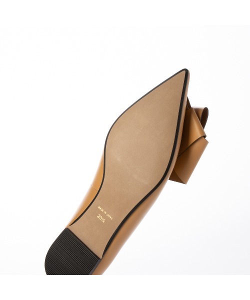 Mode et Jacomo（モードエジャコモ）の「リボンポインテッドトゥローヒールパンプス（パンプス・レディース・ライトブラック/ナチュラル/レッド系その他2/ワイン・22.5cm/23cm/23.5cm/24cm/24.5cm）」の13枚目の写真