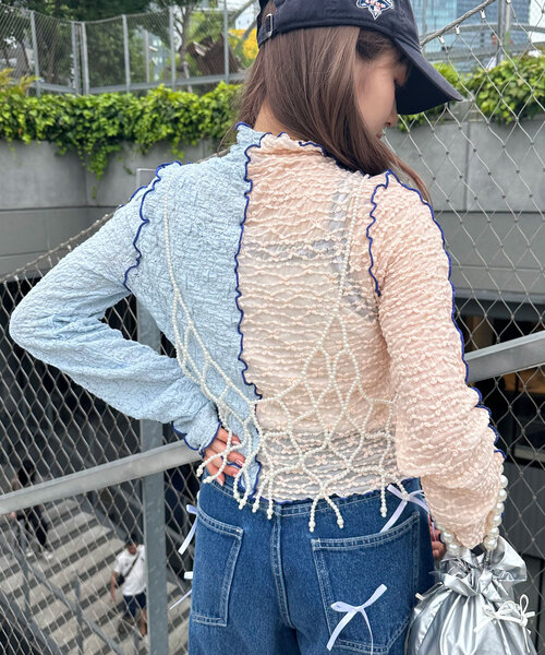 HELLO.SANFRANCISCO/ハローサンフランシスコ】コラボ配色レース