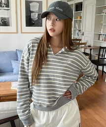 muahmuah([A[A)A'GEM/9 × .kom wmuah muah/[A[Ax STITCH LOGO COLLAR MTM/Xeb`SJ[XEFbgVc(XEFbg)