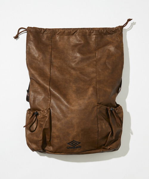 UMBRO/アンブロ SP PU LOGO SHOULDER BAG/別注 刺繍ロゴ ショルダーバッグ（ショルダーバッグ）｜UMBRO（アンブロ）
