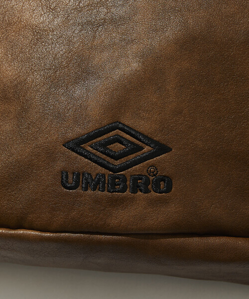 UMBRO/アンブロ SP PU LOGO SHOULDER BAG/別注 刺繍ロゴ ショルダーバッグ（ショルダーバッグ）｜UMBRO（アンブロ）