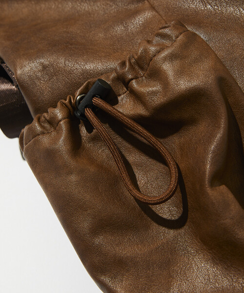 UMBRO/アンブロ SP PU LOGO SHOULDER BAG/別注 刺繍ロゴ ショルダーバッグ（ショルダーバッグ）｜UMBRO（アンブロ）