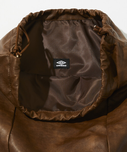 UMBRO/アンブロ SP PU LOGO SHOULDER BAG/別注 刺繍ロゴ ショルダーバッグ（ショルダーバッグ）｜UMBRO（アンブロ）