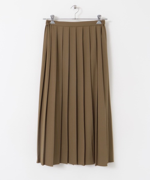 URBAN RESEARCH DOORS（アーバンリサーチドアーズ）の「プリーツサロペットスカート（スカート・レディース・ブラック/キャメル・MEDIUM）」の18枚目の写真