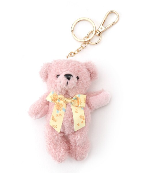 SHOO・LA・RUE（シューラルー）の「◆【金木犀】クマチャーム（チャーム・レディース・アイボリー/ダークブラウン/ピンク系・00）」の3枚目の写真