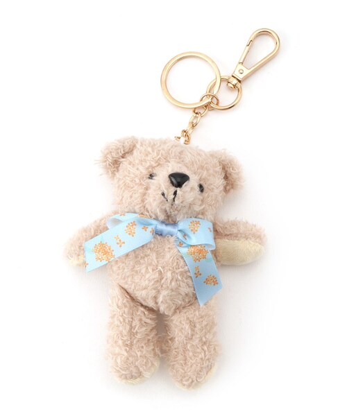 SHOO・LA・RUE（シューラルー）の「◆【金木犀】クマチャーム（チャーム・レディース・アイボリー/ダークブラウン/ピンク系・00）」の2枚目の写真