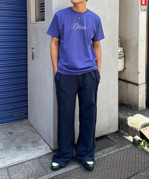 DIME ダイム＊アイシーコットンジャージー Tシャツ セール】【Dime/ダイム】 ICY CURSIVE T-SHIRT：Tシャツ（T