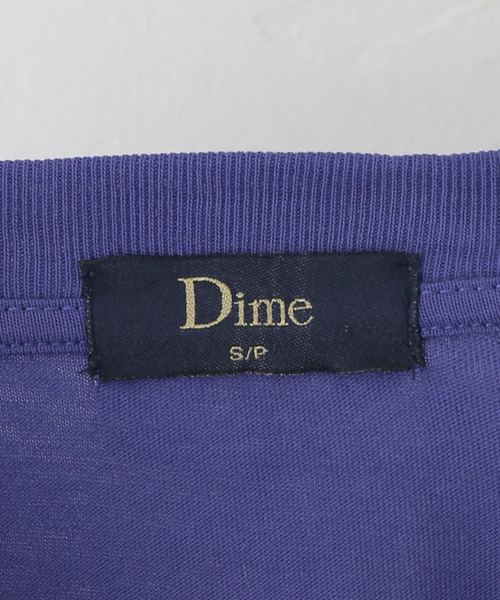 【DIME】 Icy Cursive T-Shirt Indigo セール】【Dime/ダイム】 ICY CURSIVE T-SHIRT：Tシャツ（T