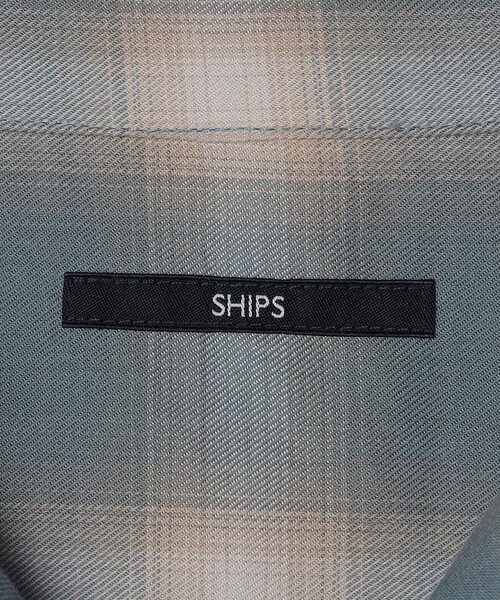 SHIPS（シップス）の「SHIPS: オンブレ チェック オープンカラー シャツ（シャツ/ブラウス・メンズ・ブラウン/ブラック/ライトブルー・SMALL/MEDIUM/LARGE/X-LARGE）」の21枚目の写真
