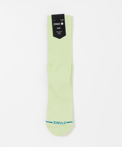 STANCE（スタンス）の「STANCE SOCKS　ICON（ソックス/靴下・メンズ・ホワイト/グリーン/ブラック/ブラウン系その他/グレー/オレンジ系その他・LARGE）」の5枚目の写真