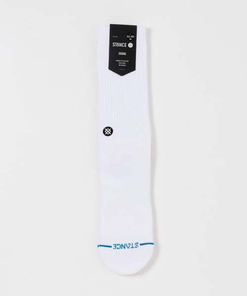 STANCE（スタンス）の「STANCE SOCKS　ICON（ソックス/靴下・メンズ・ホワイト/グリーン/ブラック/ブラウン系その他/グレー/オレンジ系その他・LARGE）」の16枚目の写真