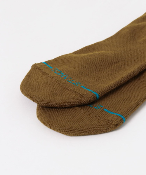 STANCE（スタンス）の「STANCE SOCKS　ICON（ソックス/靴下・メンズ・ホワイト/グリーン/ブラック/ブラウン系その他/グレー/オレンジ系その他・LARGE）」の10枚目の写真