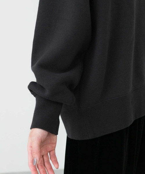 かぐれ（カグレ）の「コットンリヨセルスウェットプルオーバー（スウェット・レディース・オートミール/チャコールグレー/ライトグレー・FREE）」の15枚目の写真