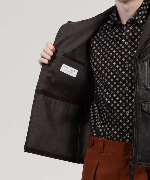 ゴートレザー ライダースジャケット（ライダースジャケット