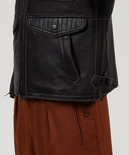 ゴートレザー ライダースジャケット（ライダースジャケット