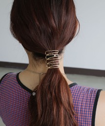 colleca la（コレカラ）の「メタルライン ロングタイトヘアカフ/ヘアフック（その他ヘアアクセサリー・キッズ）」
