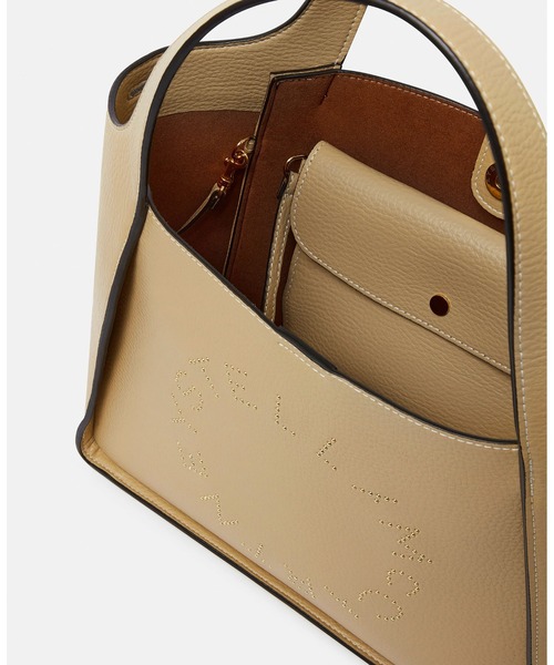 【セール】Stella Logo Grainy Studded Crossbody Bag / ステラ ロゴ グレイン スタッズ クロスボディバッグ（トートバッグ）｜STELLA McCARTNEY（ステラマッカートニー）