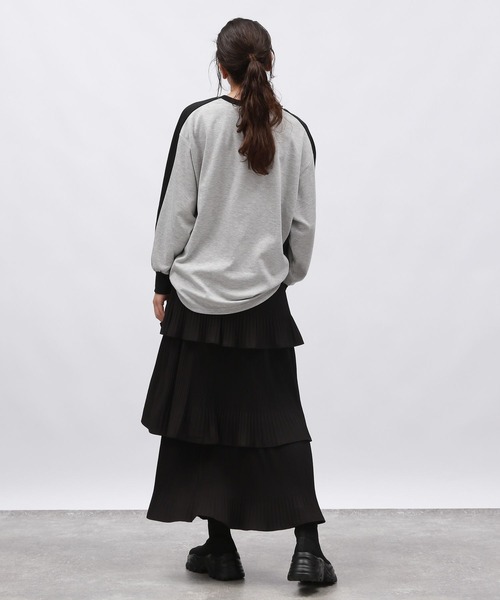 LAKOLE（ラコレ）の「ゲームプリント長袖T / 148442（Tシャツ/カットソー・レディース・ブラック/グレー/オフホワイト・SMALL/MEDIUM）」の19枚目の写真