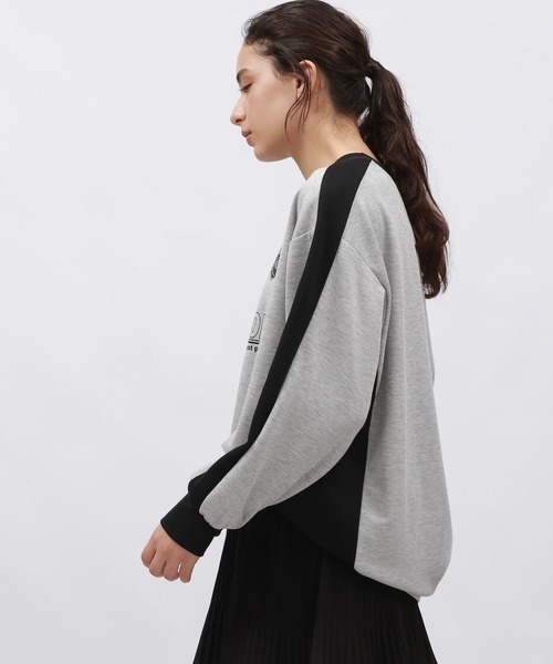 LAKOLE（ラコレ）の「ゲームプリント長袖T / 148442（Tシャツ/カットソー・レディース・ブラック/グレー/オフホワイト・SMALL/MEDIUM）」の21枚目の写真