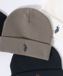 U.S. POLO ASSN.（ユーエスポロアッスン）の「U.S. POLO ASSN./ユーエスポロアッスン ワンポイント刺繍 ニットキャップ ニットワッチ レディース メンズ（ニットキャップ/ビーニー・メンズ）」