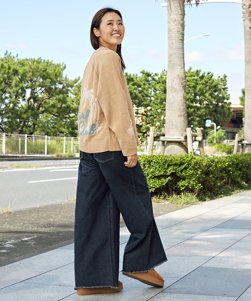 【Kahiko】マカマカイモールニットトップス(ニット/セーター)|Kahiko(カヒコ) 【Kahiko】マカマカイモールニットトップス(ニット/セーター)|Kahiko(カヒコ)