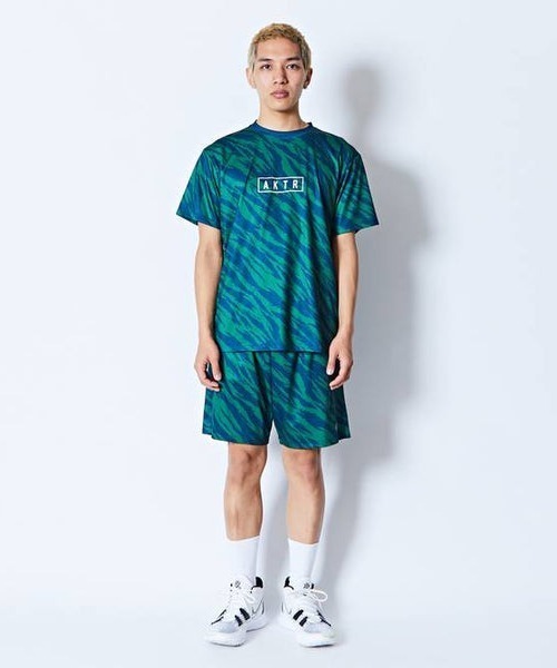 AKTR(アクター)の「AKTR BEAST CAMO AKTR LOGO SPORTS TEE(アクター ビーストカモ アクターロゴ スポーツティー)(Tシャツ/カットソー・メンズ・ブラック/ホワイト/グリーン・LARGE/X-LARGE/XX-LARGE/MEDIUM)」の3枚目の写真