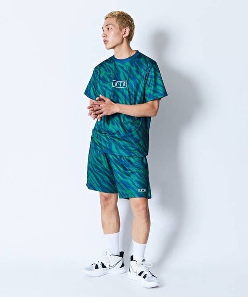 セール】AKTR BEAST CAMO AKTR LOGO SPORTS TEE（アクター ビースト