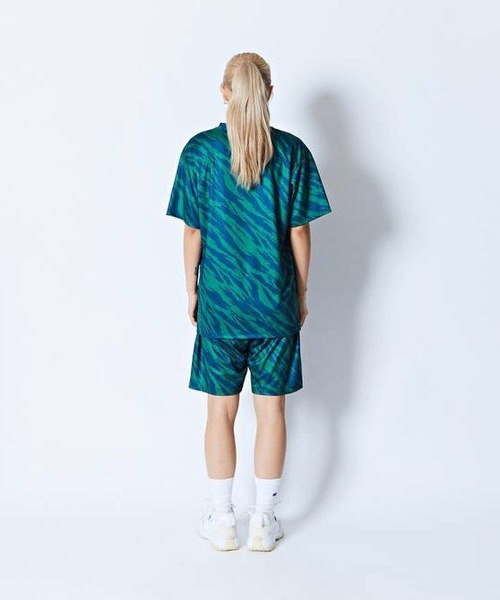 AKTR BEAST CAMO AKTR LOGO SPORTS TEE（アクター ビーストカモ