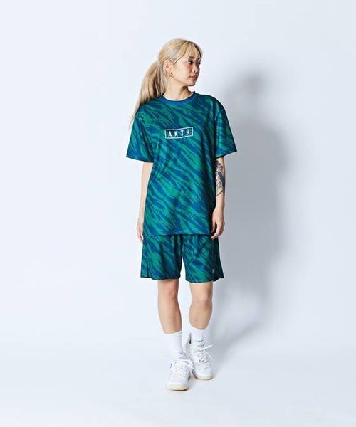 セール】AKTR BEAST CAMO AKTR LOGO SPORTS TEE（アクター ビースト