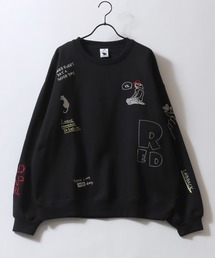 Red Cap Girl(bhLvK[)2025AWV Red Cap Girl Sweat Shirt/bhLbvK[ I[o[TCY vg N g[i[ XEFbg fB[X Y(XEFbg)
