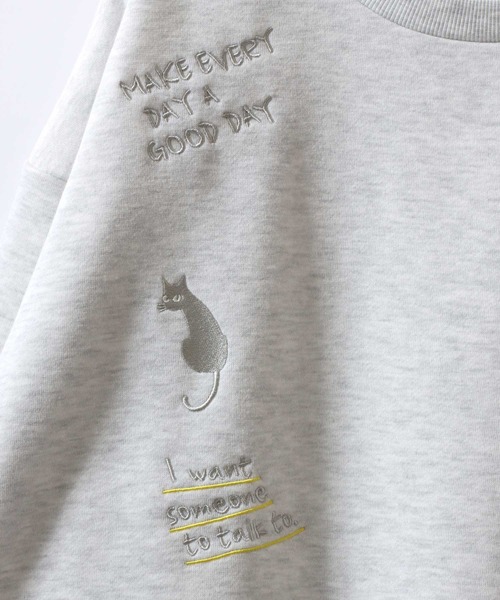 Red Cap Girl(レッドキャプガール)の「Red Cap Girl Sweat Shirt/レッドキャップガール オーバーサイズ 総柄プリント 裏起毛 トレーナー スウェット レディース メンズ(スウェット・メンズ・ダークグレー/アッシュ/ダークグリーン/ホワイト/ネイビー/ブラウン/グレー系その他/ブラック・M/L/LL)」の16枚目の写真