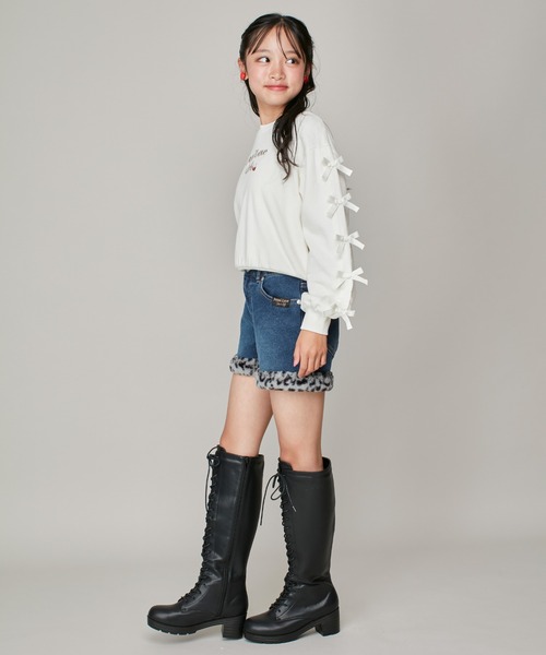 JENNI love（ジェニィラブ）の「【あったか】裏起毛アニマルファー