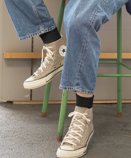 HIGHTIDE(ハイタイド)の「decka Quality socks デカ クォリティソックス Low Gauge Rib Socks | Short Length ローゲージリブソックス ショート(ソックス/靴下・メンズ・ホワイト/ライトグレー/オレンジ/オリーブ/ブラック・M/L)」の15枚目の写真