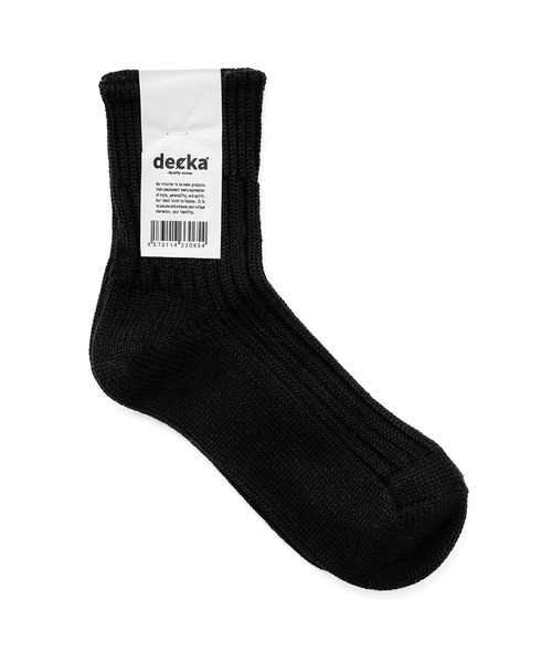 HIGHTIDE(ハイタイド)の「decka Quality socks デカ クォリティソックス Low Gauge Rib Socks | Short Length ローゲージリブソックス ショート(ソックス/靴下・メンズ・ホワイト/ライトグレー/オレンジ/オリーブ/ブラック・M/L)」の16枚目の写真