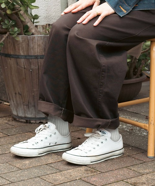 HIGHTIDE(ハイタイド)の「decka Quality socks デカ クォリティソックス Low Gauge Rib Socks | Short Length ローゲージリブソックス ショート(ソックス/靴下・メンズ・ホワイト/ライトグレー/オレンジ/オリーブ/ブラック・M/L)」の17枚目の写真