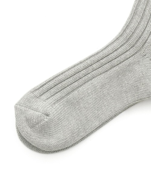 HIGHTIDE(ハイタイド)の「decka Quality socks デカ クォリティソックス Low Gauge Rib Socks | Short Length ローゲージリブソックス ショート(ソックス/靴下・メンズ・ホワイト/ライトグレー/オレンジ/オリーブ/ブラック・M/L)」の20枚目の写真