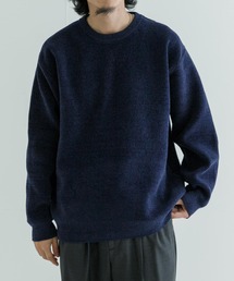 ⭐︎URBAN RESEARCH⭐︎カシミヤ100%／長袖ニット／ブルー URBAN RESEARCH｜アーバンリサーチのニット/セーター（ブルー