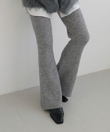 LIAN | リブニットフレアパンツ(その他パンツ)