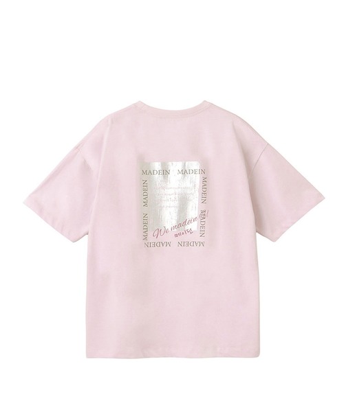 EASTBOY（イーストボーイ）の「Ｔシャツ 半袖〈MADEIN〉（Tシャツ/カットソー・キッズ・オフホワイト/チャコール/パープル/ミント・L/M）」の14枚目の写真
