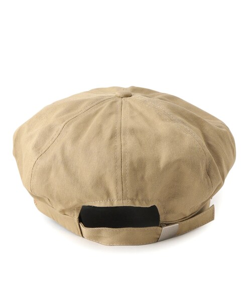 PINK-latte（ピンクラテ）の「◆ベルト付キャスケット（キャスケット・キッズ・ブラック/グレー系1/ベージュ・00）」の5枚目の写真