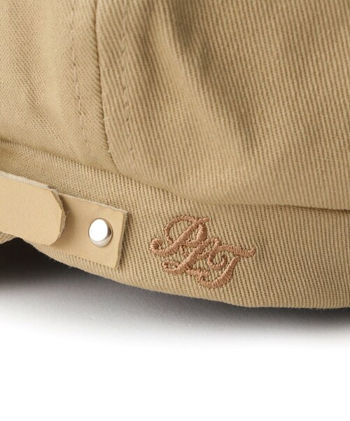 PINK-latte（ピンクラテ）の「◆ベルト付キャスケット（キャスケット・キッズ・ブラック/グレー系1/ベージュ・00）」の9枚目の写真