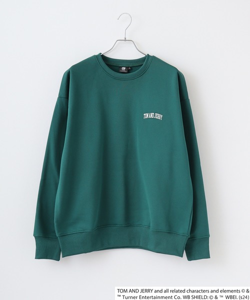 FUNALIVE(ファンアライブ)の「TOM&JERRY Fleece lining back print big sweatshirt / トムとジェリー 裏起毛 バックプリントビッグトレーナー unisex(スウェット・メンズ・オートミール/ベージュ/チャコール/ダークグリーン系1/ダークグリーン/ヘザーチャコール/杢グレー/チャコールアッシュ/ブラック系1/ホワイト系1/ブラック/ホワイト系2/ネイビー/ヘザーグレー/チャコールグレー/グレイッシュベージュ・M/L/XL)」の17枚目の写真