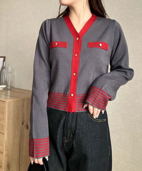 入手困難 Butcher products スウェットカーディガン バイカラー 入手困難 Butcher products スウェットカーディガン バイカラー