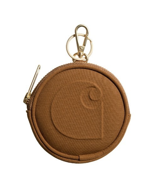Carhartt WIP(カーハートダブリューアイピー)の「Carhartt WIP CLARTON ZIP WALLET(カーハート ワークインプログレス クラートン ジップ ウォレット)(コインケース・メンズ・ブラウン系/ブラック・FREE)」の2枚目の写真