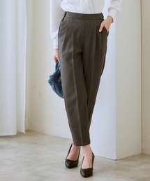 7days Life Styling | 【裏微起毛】ウール調テーパードパンツ(スラックス)