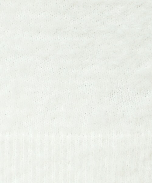 ITS'DEMO（イッツデモ）の「◆【手洗い可】フェザーVネックニット（ニット/セーター・レディース・オフホワイト/チャコールグレー/サックスブルー/ピンク/ベージュ・00）」の12枚目の写真