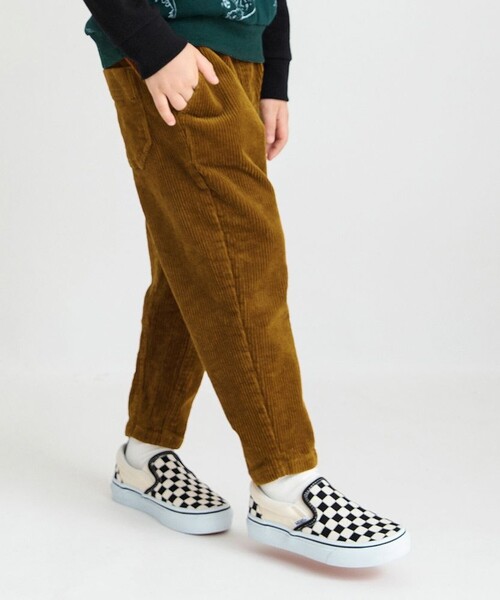 BRANSHES（ブランシェス）の「【ガーデナー】コーデュロイテーパードパンツ（その他パンツ・キッズ・キャメル/チャコールグレー/アイボリー・110/90/150/140/130/120/100）」の19枚目の写真