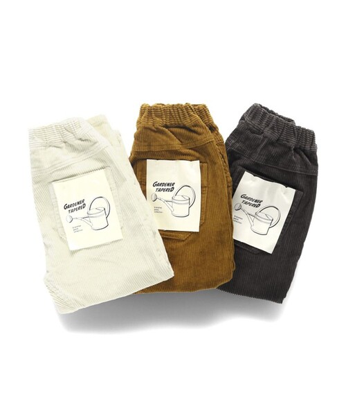 BRANSHES（ブランシェス）の「【ガーデナー】コーデュロイテーパードパンツ（その他パンツ・キッズ・キャメル/チャコールグレー/アイボリー・110/90/150/140/130/120/100）」の21枚目の写真