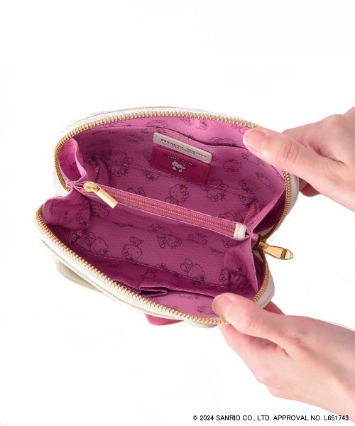 Samantha Thavasa Petit Choice（サマンサタバサ　プチチョイス）の「「ハローキティ」50周年記念コレクション  バッグ（トートバッグ・レディース・ピンク・FREE）」の8枚目の写真