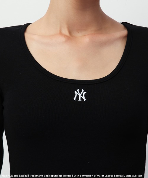 tシャツ 「MLB」カラーブロックショートトップス レディース MLB】カラーブロックショートトップス BACK TO THE FIELD